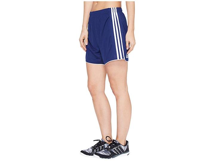 Adidas Tastigo 17 Shorts (dark Blue/white) Women's Shorts