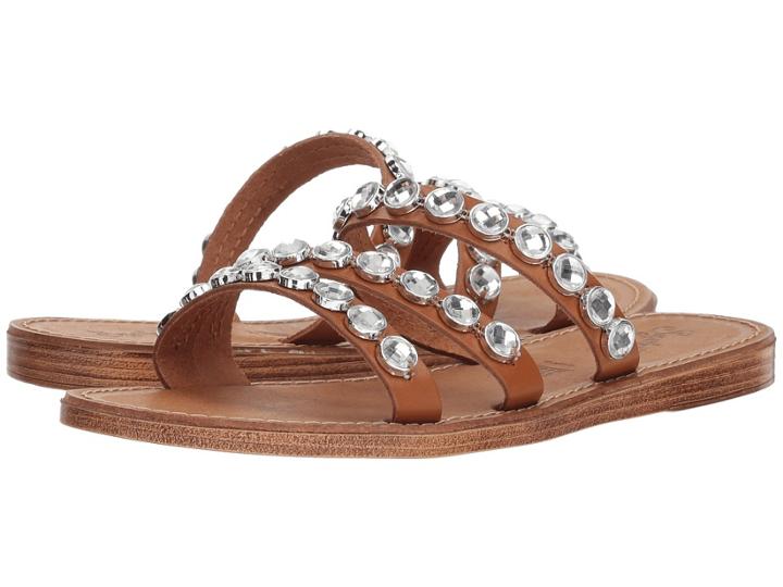 Seychelles Stress Free (whiskey/clear) Women's Sandals
