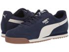 Puma Roma Smooth Nubuck (peacoat/whisper White) Men's Shoes