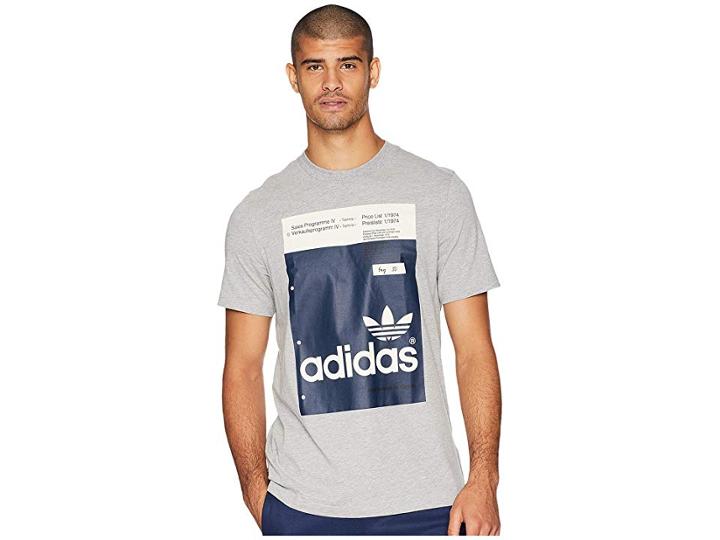 Adidas Originals Pantone Tee (medium Grey Heather) Men's T Shirt