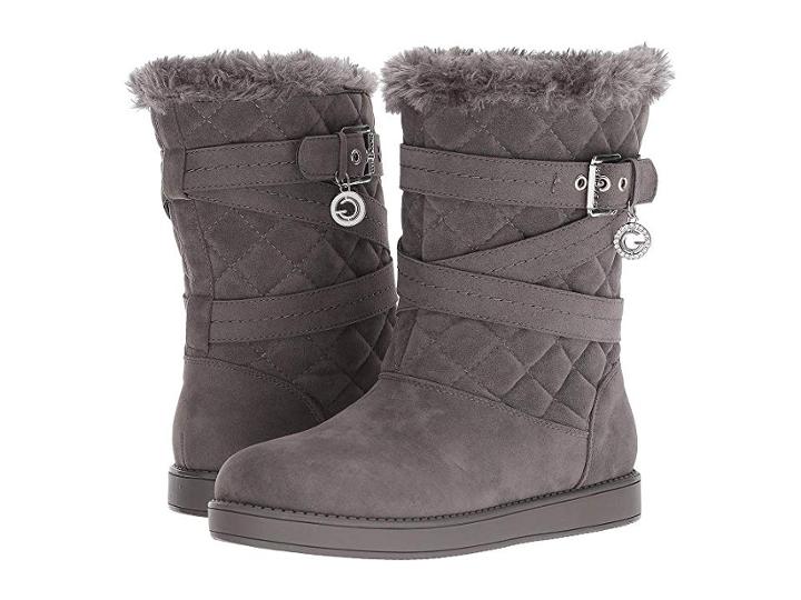 G By Guess Babez (grey Fabric) Women's Shoes