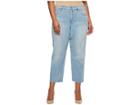 Nydj Plus Size Plus Size Jenna Straight Ankle W/ Raw Hem In Wanderlust (wanderlust) Women's Jeans