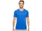 Nike Pro Fitted Short Sleeve Training Top (game Royal/black/black) Men's Short Sleeve Pullover