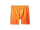 Under Armour Kids Fader Icon Volley (little Kids/big Kids) (magma Orange) Boy's Swimwear