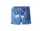 Mud Pie Sail Away Swim Trunks (infant/toddler) (blue) Boy's Swimwear