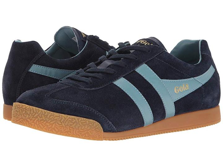 Gola Harrier (navy/sky Blue) Men's  Shoes