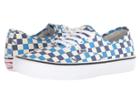 Vans Authentictm Pro ((checkerboard) Classic White/indigo Bunting) Men's Skate Shoes