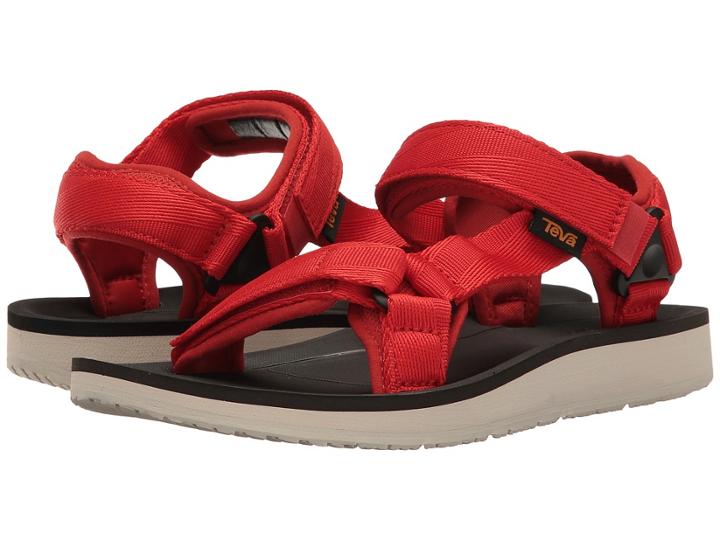 Teva Original Universal Premier (red) Women's Shoes