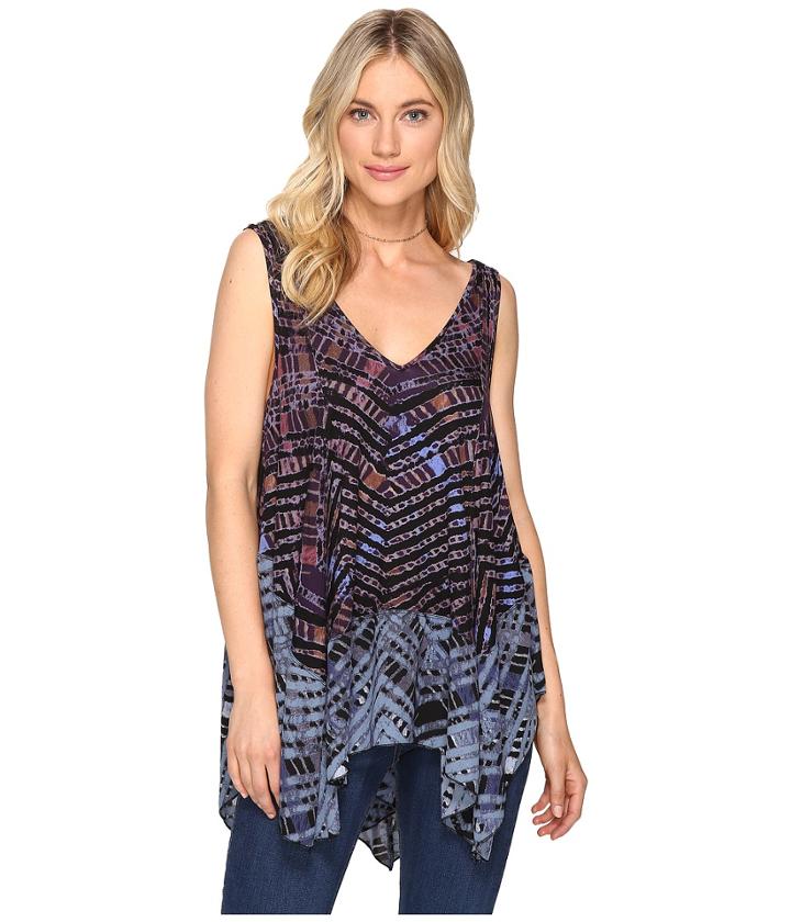 Free People Day Dreamers Tank Top (navy) Women's Sleeveless