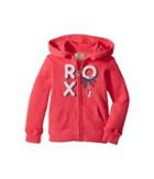 Roxy Kids Autumn Wind Multi Palm Tree Hoodie (toddler/little Kids/big Kids) (rouge Red) Girl's Sweatshirt