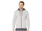 Lacoste Sport Fleece Sweatshirt W/ Ergonomic Detail (silver Chine/graphite/black) Men's Sweatshirt