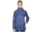 The North Face Resolve Parka (blue Wing Teal Triangle Dot Print) Women's Coat