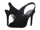 Charles By Charles David Riot Pump (black Suede) Women's Shoes