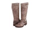Frye Veronica Slouch (slate Burnished Antiqued Leather) Women's Pull-on Boots
