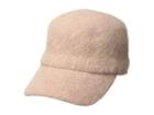 San Diego Hat Company Cth8114 Faux Angora Knit Ball Cap (blush) Caps