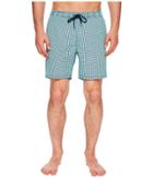 Mr. Swim Dots Printed Dale Swim Trunks (grey/orange) Men's Swimwear