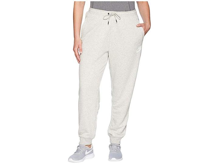 Nike Plus Size Regular Rally Pants (grey Heather/pale Grey/white) Women's Casual Pants