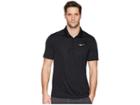 Nike Coach's Sideline Polo (black/black/white) Men's Clothing
