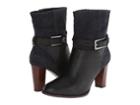 Clarks Kacia Garnet (black Leather/navy Suede) Women's  Boots