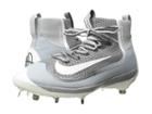 Nike Air Huarache 2kfilth Elite Mid (cool Grey/wolf Grey/pure Platinum/white) Men's Cleated Shoes