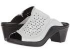 Romika Mokassetta 326 (silver Metallic) Women's Clog/mule Shoes