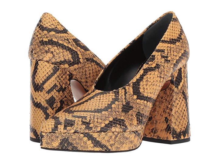 Proenza Schouler Hg Pump Plat (open Brown) High Heels