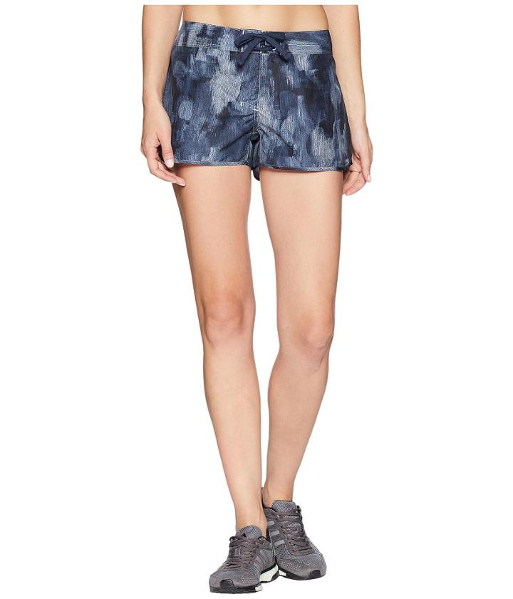 Adidas Outdoor Voyager Parley Shorts (grey One/legend Ink) Women's Shorts