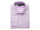 Lauren Ralph Lauren Classic Fit No-iron Warren Dress Shirt (lilac/white) Men's Long Sleeve Button Up
