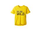 The North Face Kids Short Sleeve Reaxion 2.0 Tee (little Kids/big Kids) (canary Yellow/graphite Grey/tnf Black (prior Season)) Boy's T Shirt