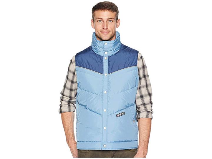 Obermeyer Carson Down Vest (storm Squall) Men's Vest