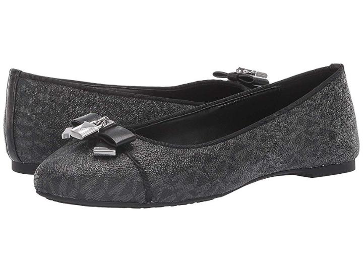 Michael Michael Kors Alice Ballet (black) Women's Shoes