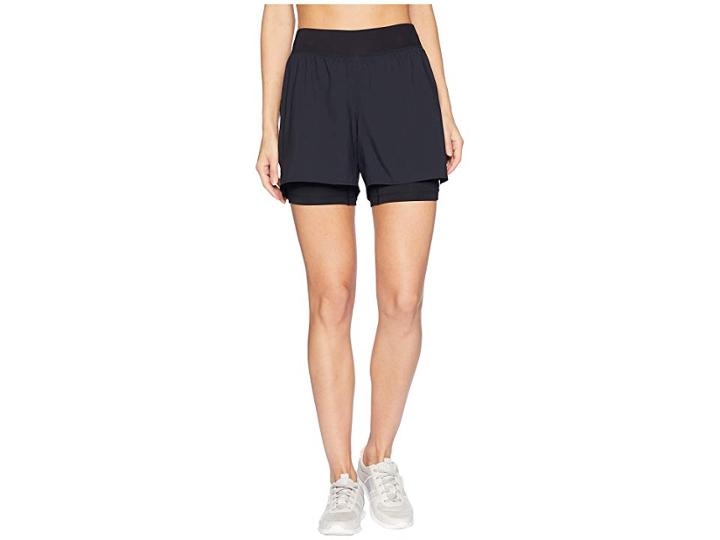 Asics 2-n-1(r) 5.5 Shorts (performance Black) Women's Shorts