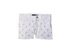 Tommy Hilfiger Kids Pineapple Shorts (big Kids) (white) Girl's Shorts