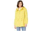 Lauren Ralph Lauren Water-repellent Zip Jacket (regatta Yellow) Women's Coat