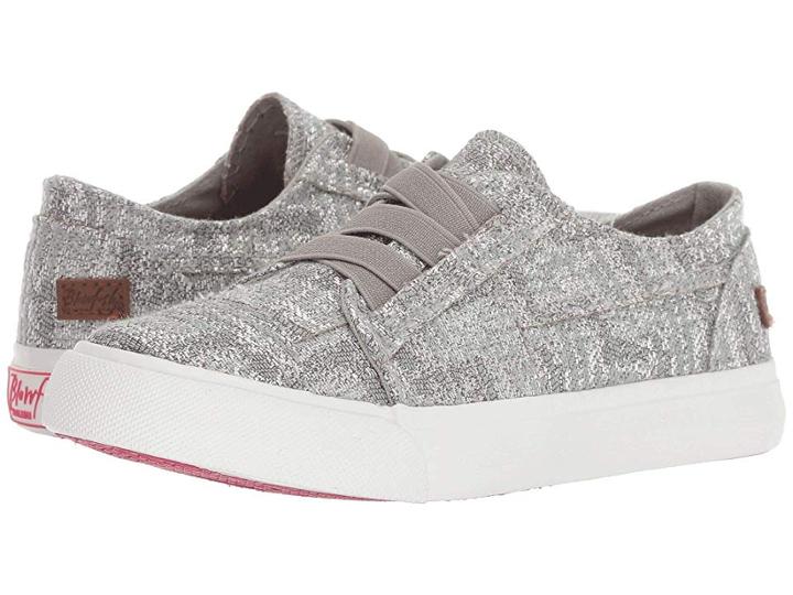 Blowfish Kids Marley-k (little Kid/big Kid) (silver Glam Weave) Girl's Shoes