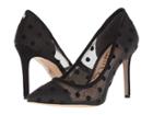 Sam Edelman Hazel (black Large Dotted Mesh) Women's Shoes