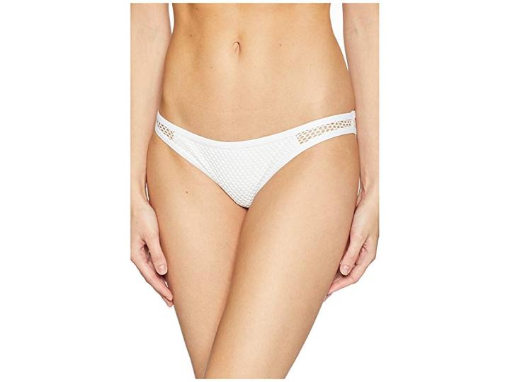 L*space Mesh Madness Cosmo Bottom (white) Women's Swimwear