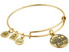 Alex And Ani Charity By Design Let Creativity Rule Charm Bangle (rafaelian Gold Finish) Bracelet