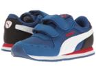 Puma Kids Cabana Racer Mesh V Inf (toddler) (blue/puma White) Boys Shoes