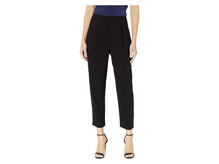 Bcbgmaxazria Woven Long Pants (black) Women's Casual Pants