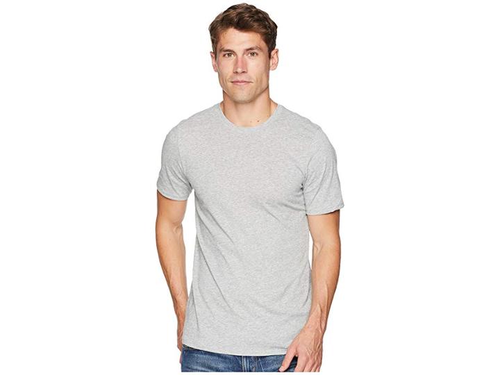 Hurley Staple Dri-fit Tee (dark Grey Heather) Men's T Shirt