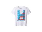 Tommy Hilfiger Kids Homeroom Tee (toddler/little Kids) (white) Boy's T Shirt