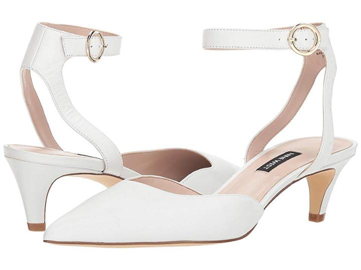 Nine West Quinteena (white Leather) Women's Shoes