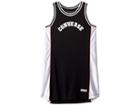 Converse Kids Basketball Jersey Dress (little Kids) (black) Girl's Dress