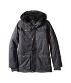 Urban Republic Kids Cotton Twill Safari Jacket (big Kids) (black) Boy's Coat