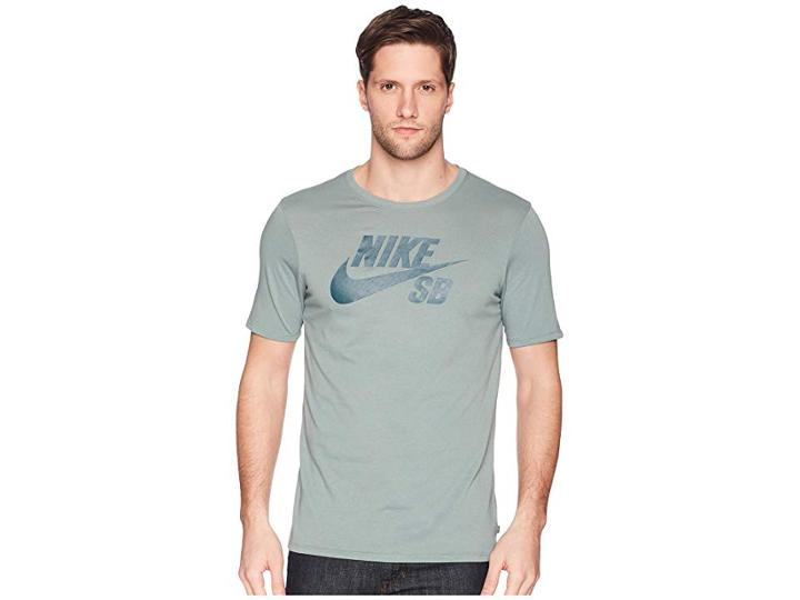 Nike Sb Sb Logo Tee (clay Green/deep Jungle) Men's T Shirt