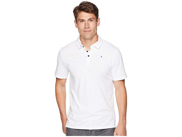 Hurley Dri-fit Lagos Polo (white) Men's Clothing