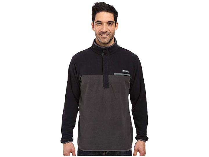 Columbia Mountain Side Fleece Jacket (black/shark/graphite) Men's Coat