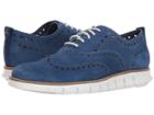 Cole Haan Zerogrand Oxford (navy Peony Leather/pumice Stone/optic White) Men's Shoes