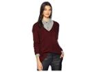 Jack By Bb Dakota Mercy Me Soft Knit Sweater (cranberry) Women's Sweater